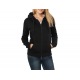 Womens Black Hoodie Denise