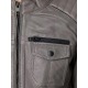 Womens Leather Jacket Lilian Grey