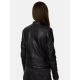 Womens Leather Jacket Lilian Black