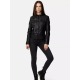 Womens Leather Jacket Lilian Black