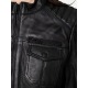 Womens Leather Jacket Lilian Black