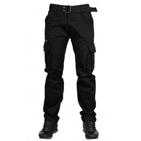 Men´s Cargo Trousers Nathan Black